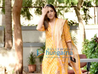 Photo: Sara Ali Khan snapped at Aanand L Rai's office in Andheri