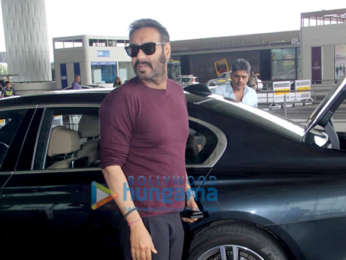 Photos: Ajay Devgn and Sussanne Khan snapped at the airport