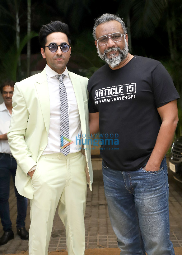 Photos: Ayushmann Khurrana and Anubhav Sinha grace the special screening of ‘Article 15′ Photos: Ayushmann Khurrana and Anubhav Sinha grace the special screening of ‘Article 15′