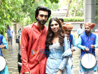 Photos: Meezaan Jaffrey and Sharmin Segal grace the song launch of 'Udhal Ho' from their film Malaal