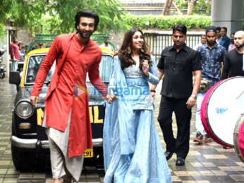Photos: Meezaan Jaffrey and Sharmin Segal grace the song launch of 'Udhal Ho' from their film Malaal