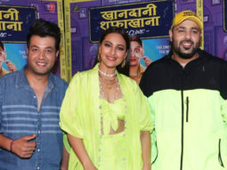 Sonakshi Sinha, Badshah and Varun Sharma spotted promoting their upcoming film Khandaani Shafakhana