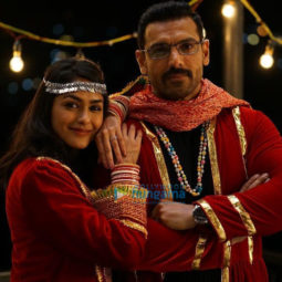 on the sets of the movie Batla House