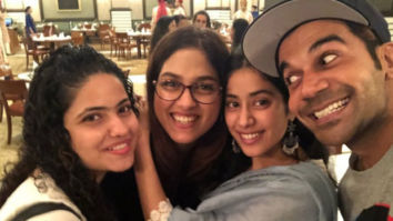 Janhvi Kapoor and Rajkummar Rao are happy souls after wrapping the Agra schedule of RoohiAfza