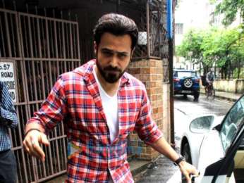Photos: Emraan Hashmi spotted at Shankar Mahadevan's dubbing studio