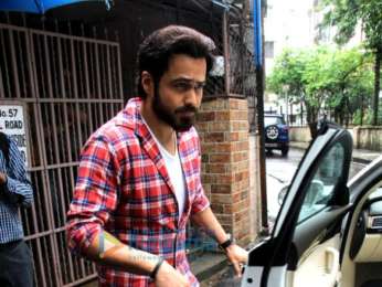 Photos: Emraan Hashmi spotted at Shankar Mahadevan's dubbing studio