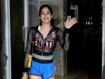 Photos: Janhvi Kapoor spotted at the Pilates gym