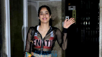Photos: Janhvi Kapoor spotted at the Pilates gym