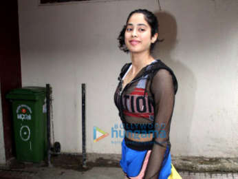 Photos: Janhvi Kapoor spotted at the Pilates gym