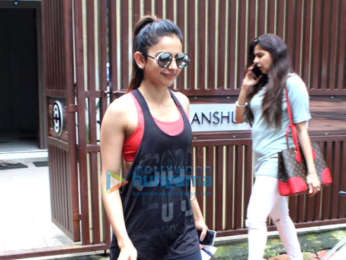Photos: Rakul Preet Singh snapped at Anushka yoga