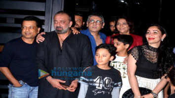 Photos: Sanjay Dutt spotted with family at Yauatcha in BKC