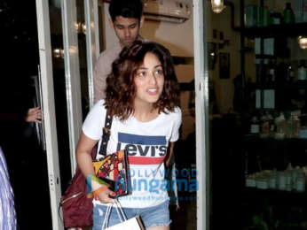 Photos: Yami Gautam spotted at BBlunt salon in Khar