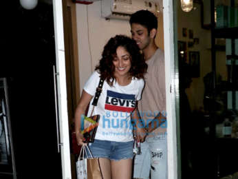 Photos: Yami Gautam spotted at BBlunt salon in Khar