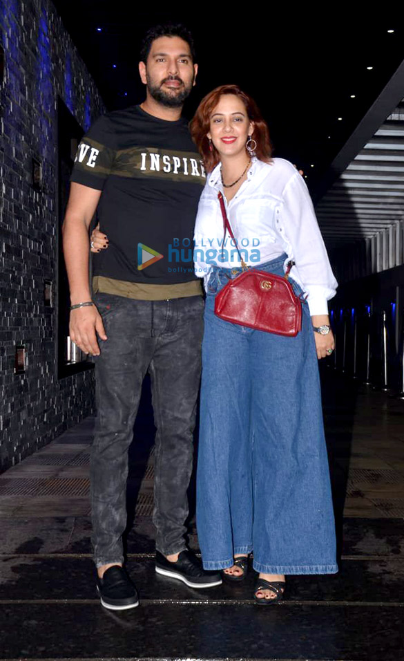 Photos: Yuvraj Singh and Hazel Keech spotted at Hakkasan in Bandra Photos: Yuvraj Singh and Hazel Keech spotted at Hakkasan in Bandra
