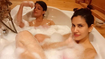Sonnalli Seygall raises the oomph factor with her bathtub buddy in this smokin’ selfie!