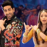 After 'Radhe Radhe' song launch, Nushrat Bharucha shares a video of Ayushmann Khurrana transforming into Dream Girl