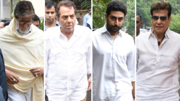 Celebs attend Hrithik Roshan’s grandfather J.Om Prakash’s funeral Part 2