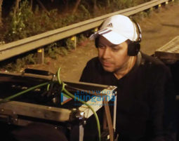 on the sets of the movie Dream Girl