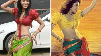 Dream Girl: Nushrat Bharucha’s look in ‘Dhagala Lagli Kala’ was inspired by Madhuri Dixit