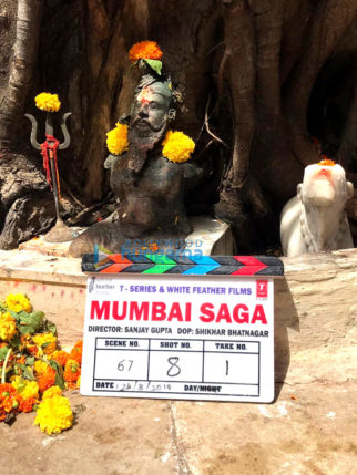 On The Sets Of The Movie Mumbai Saga