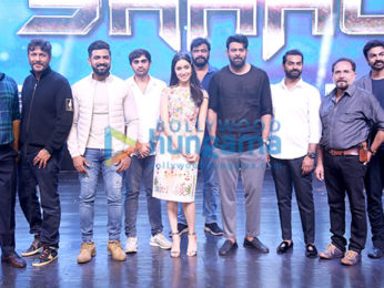 Photos: Prabhas, Shraddha Kapoor, Chunky Pandey and others snapped at the press meet of Saaho