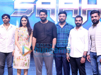 Photos: Prabhas, Shraddha Kapoor, Chunky Pandey and others snapped at the press meet of Saaho