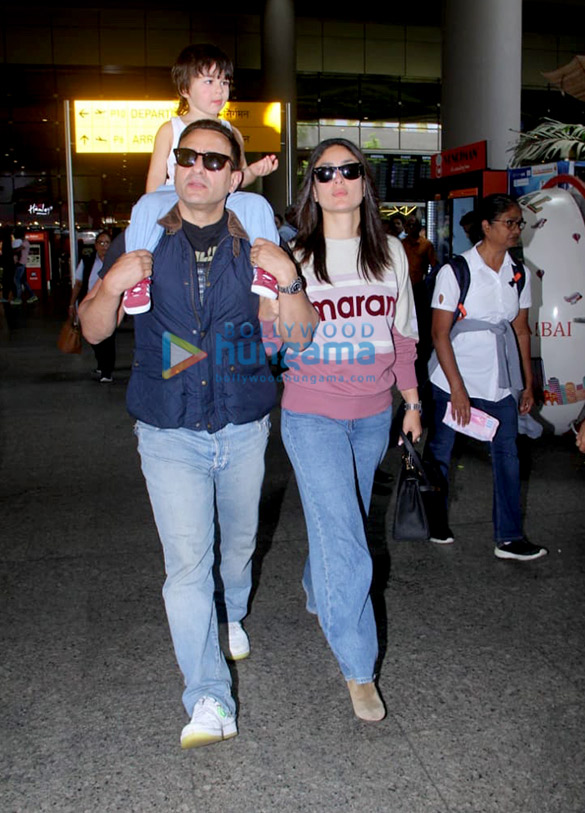 Photos: Saif Ali Khan, Kareena Kapoor Khan and others snapped at the airport