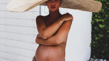 Pregnant Amy Jackson goes topless, speaks about embracing her body