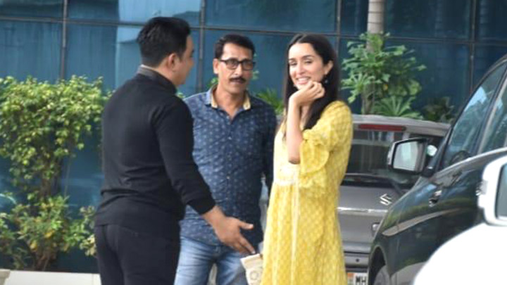 Shraddha Kapoor snapped at Sajid Nadiadwala’s office in Andheri