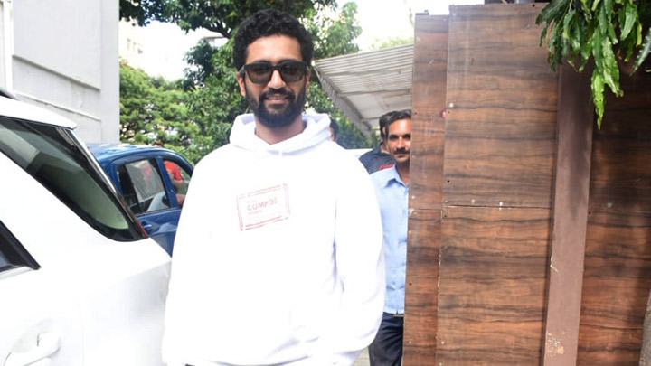 Vicky Kaushal spotted during the gym session