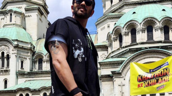 ‘Khatron Ke Khiladi’ host Rohit Shetty stands on top of a moving train