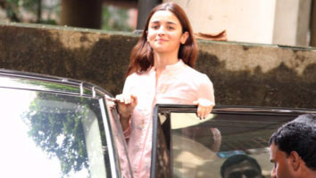 Alia Bhatt spotted at Sanjay Leela Bhansali office Juhu