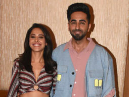 Ayushmann Khurrana and Nushrat Bharucha snapped promoting their film Dream Girl