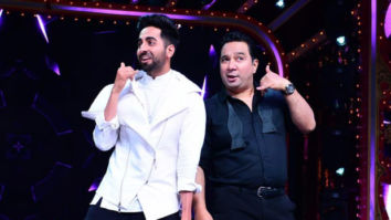 VIDEO: Ayushmann Khurrana wears high heels to dance on the sets of Nach Baliye