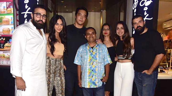 Danny’s son Rinzing hosts dinner party for his film team