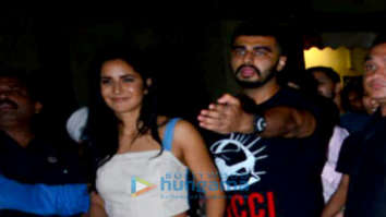 Photos: Katrina Kaif, Arjun Kapoor and Ayan Mukerji snapped at PVR Juhu