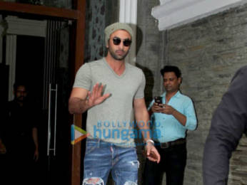 Photos: Ranbir Kapoor spotted at a clinic in Bandra