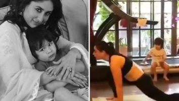 VIDEO: Taimur Ali Khan adorably watching Kareena Kapoor Khan working out is too cute