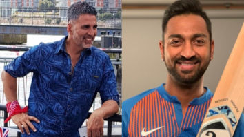 Akshay Kumar is floored by Krunal Pandya’s attempt at The Bala Challenge!