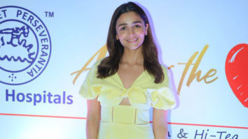 Alia Bhatt snapped at Wadia Hospital for Art For The Heart event