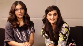 BLOCKBUSTER : Taapsee & Bhumi’s HILARIOUS Rapid Fire on Akshay, clash with Housefull 4, women crush