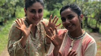 Kareena Kapoor Khan and Prajakta Koli get their hands in the mud for an upcoming collaboration