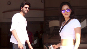 Kartik Aaryan and Kiara Advani spotted at Anees Bazmee office for Bhool Bhulaiyaa 2 Kartik Aaryan and Kiara Advani spotted at Anees Bazmee office for Bhool Bhulaiyaa 2