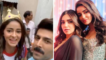 Pati Patni Aur Woh: Ananya Panday celebrates her 21st birthday with Kartik Aaryan and Bhumi Pednekar