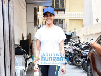 Photos: Genelia Dsouza spotted at the gym