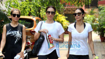 Photos: Malaika Arora, Seema Khan, Amrita Arora snapped post yoga session