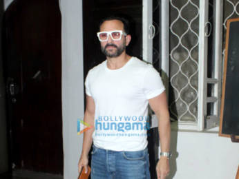Photos: Saif Ali Khan spotted at Krome Studios in Bandra