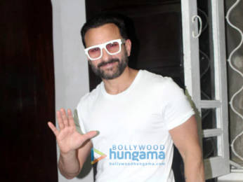 Photos: Saif Ali Khan spotted at Krome Studios in Bandra