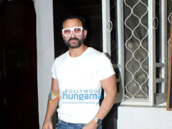 Photos: Saif Ali Khan spotted at Krome Studios in Bandra