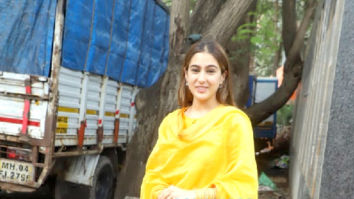 Photos: Sara Ali Khan, Kartik Aaryan, Vicky Kaushal and others snapped at Karan Johar’s home for Laxmi Puja
